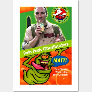 Twin Ports Ghostbusters Trading Card #1 - Matt Posters and Art